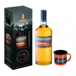 Auchentoshan American Oak 0,7l 40% + hrnek 