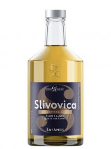 Žufánek Slivovice z dubového sudu 0,5l 45% 