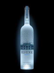 Vodka Belvedere Pure 0,7l 40% (svítící)