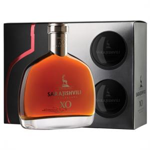 Sarajishvili XO 0,7l 40% + 2 skla