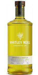 Whitley Neill Lemongrass & Ginger 0,7l 43% 