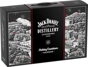 Adventní kalendář Jack Daniel's whiskey kalendář 18x0,05l +6x dárek