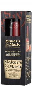 Makers Mark 0,7l 45% +sklo