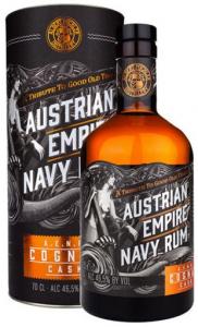 Rum Austrian Empire Navy Double Cask Cognac 0,7l 46,5% tuba