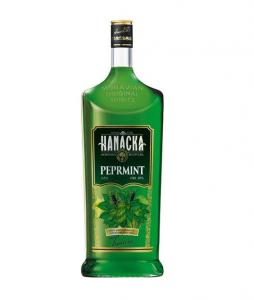 Peprmintový likér 1,0l 20% Hanácká