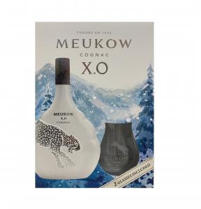 Meukow XO The Ice Panther 0,7l 40% +2 skla