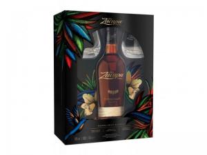 Zacapa Centenario 23  0,7l 40% + 2skleničky 