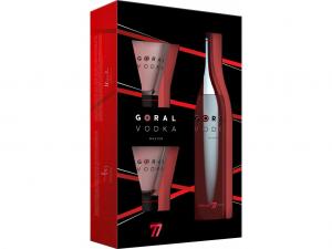 Vodka Goral Master 0,7l 40% +2 skla 