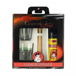 Cachaca Velho Barreiro 0,7l 39% +2 skla