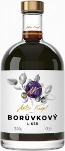 Anton Kaapl  Borůvkový Likér 0,5l 28% 