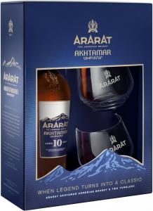 Ararat Akhtamar 10YO 0,7l 40% +2 skla 