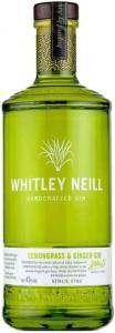Whitley Neill Lemongrass & Ginger 1,0l 43% 