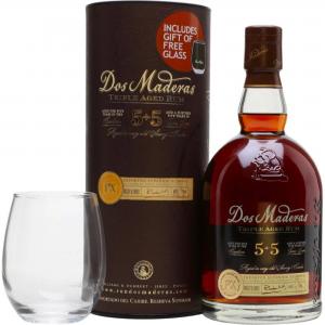 Dos Maderas PX 5+5YO 0,7l 40% +sklo 