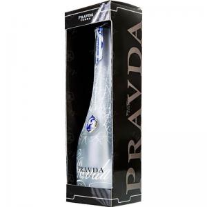 Vodka Pravda 1,0l 40% black 