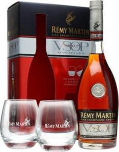 Remy Martin VSOP 0,7l 40% + 2 skla GB 