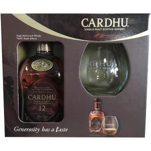 Cardhu 12YO 0,7l 40% + 2 skla 