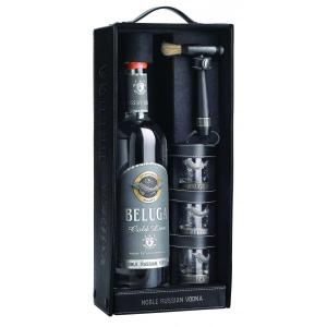 Vodka Beluga Gold Line 0,7l 40%  kůže + sklo