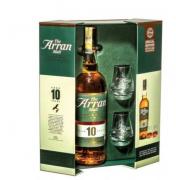 Arran 10YO 0,7 46% + 2 skleničky 