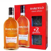 Barcelo Gran Anejo 0,7l 37,5% +2 skla 