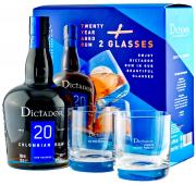 Dictador 20YO 0,7l 40% +2skla 