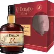 El Dorado 12YO 0,7l 40% +1 sklo 