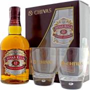 Chivas Regal 12YO 0,7l 40% +2 skla